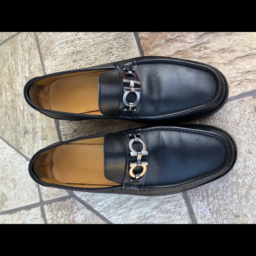 Salvatore Ferragamo Moccasin Shoes 11 1/2 EE